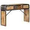 vidaXL Buffet 120x30x75 cm bois de manguier massif