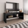 vidaXL Meuble TV Noir 100x40x40 cm Bois d’ingénierie