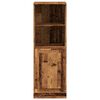 vidaXL Buffet haut vieux bois 36x35,5x103,5 cm bois d'ingénierie
