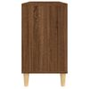 vidaXL Meuble d'&eacute;vier ch&ecirc;ne marron 80x33x60 cm bois d'ing&eacute;nierie