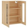 vidaXL Armoire murale chêne sonoma 69,5x34x90 cm