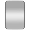 vidaXL Miroir mural Noir 40x60 cm Rectangulaire