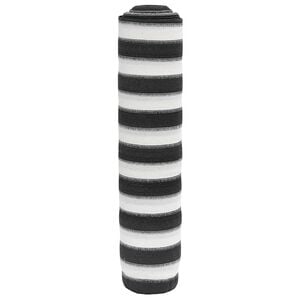 vidaXL Filet brise-vue anthracite et blanc 1,2x25 m PEHD 75 g/m&sup2;