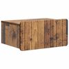 vidaXL Cabinet de chevet mural Bois ancien 49 x 34,5 x 24 cm