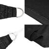 vidaXL Voile d'ombrage 160 g/m&sup2; Noir 5x8 m PEHD