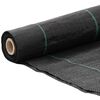 vidaXL Membrane anti-mauvaises herbes noir 4x5 m PP