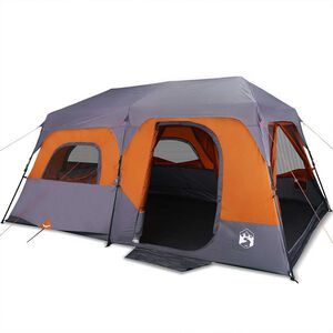 vidaXL Tente familiale 9 personnes lib&eacute;ration rapide imperm&eacute;able