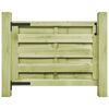 vidaXL Portillon Bois de pin impr&eacute;gn&eacute; 100x75 cm Vert