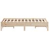 vidaXL Cadre de lit sans matelas 120x190 cm bois de pin massif