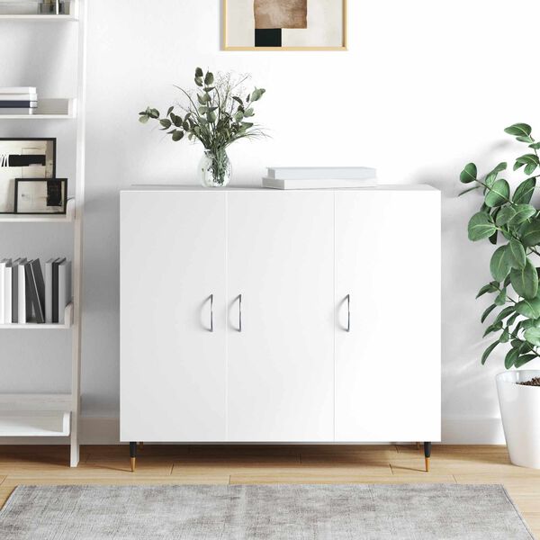 vidaXL Poign&eacute;e 2 pcs Argent&eacute; 107 x 3.6 x 23 mm Acier inoxydable