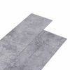 vidaXL Planches de sol en PVC autocollantes Ciment gris 30,5 x 61 cm