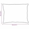 vidaXL Oreiller avec oreiller 2 pcs Blanc 60 x 80 cm Plume