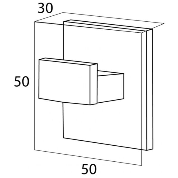 Tiger Crochet &agrave; serviettes Items 5x3 cm Chrome