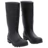 vidaXL Bottes de pluie noir taille 41 PVC