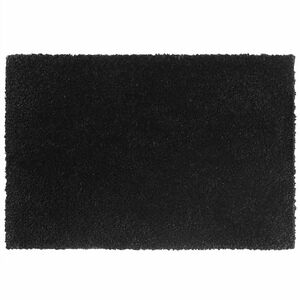 vidaXL Tapis de porte noir 40x60 cm fibre de coco touffet&eacute;