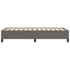 vidaXL Cadre de lit sans matelas gris 90x190 cm similicuir