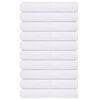 vidaXL Serviettes de sauna FROGN 10 pcs blanc 80x200 cm 360 g/m&sup2;