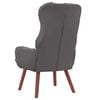 vidaXL fauteuil Gris 69 x 74 x 93 cm Cuir artificiel