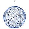vidaXL Lumi&egrave;re de finial de No&euml;l 750 LED Bleu &Oslash; 50 x 52 cm