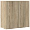 vidaXL Buffet ch&ecirc;ne sonoma 79x38x80 cm bois d'ing&eacute;nierie