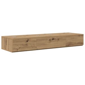 vidaXL Bureau de studio Ch&ecirc;ne artisanal 152 x 40 x 19,5 cm