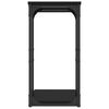 vidaXL Table d'appoint Noir 40x30x60 cm Bois d'ing&eacute;nierie
