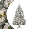 vidaXL Sapin de No&euml;l artificiel 180 cm 300 LED Blanc chaud