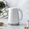 Russell Hobbs Bouilloire &eacute;lectrique Honeycomb Blanc
