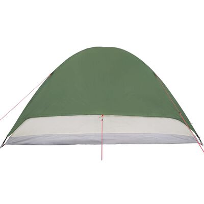 vidaXL Tente de camping à dôme 6 personne vert imperméable