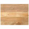 vidaXL Dessus de table 90x70x2,5 cm rectangulaire bois massif manguier