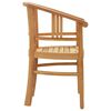 vidaXL Ensemble &agrave; manger de jardin 7 pcs Bois de teck solide