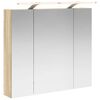vidaXL Armoire Miroir de Salle de Bain Ch&ecirc;ne Sonoma 80 x 14.5 x 70 cm