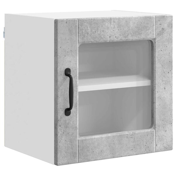 vidaXL Armoire de cuisine Gris b&eacute;ton 40 x 31 x 40 cm Bois d'ing&eacute;nierie