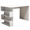 Homemania Bureau d'ordinateur Limber 120x60x75 cm Blanc