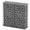 vidaXL Panier de gabion avec couvercle Fil galvanis&eacute; 100x100x30 cm