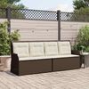 vidaXL Banc de jardin Marron polyrotin