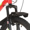 vidaXL V&eacute;lo de montagne 21 vitesses Roues de 26 pouces 36 cm Rouge