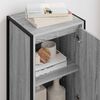 vidaXL Buffet Gris Sonoma 43 x 36 x 75,5 cm Bois d'ing&eacute;nierie