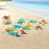 Good Morning Serviette de plage DINOS 75x150 cm Multicolore