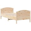 vidaXL Cadre de lit sans matelas 100x200 cm bois massif de pin