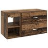 vidaXL Ensemble de mobilier de salle de bain 2 pcs Bois ancien