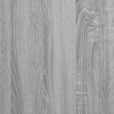vidaXL Armoire d'angle Sonoma gris 33x33x164,5 cm Bois d'ingénierie