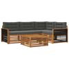 vidaXL Ensemble de canap&eacute;s d'ext&eacute;rieur 5 pc 4 place