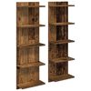 vidaXL &Eacute;tag&egrave;re Murale 2 pc Bois ancien 30 x 15 x 100 cm