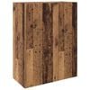 vidaXL Armoire Murale 2 pcs Bois ancien 69,5 x 34 x 90 cm