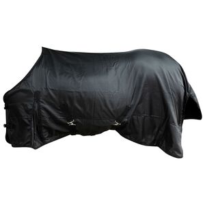 Toison double couches avec sursangles 125 cm Noir