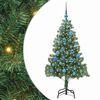vidaXL Sapin de No&euml;l Vert 150 cm PVC