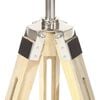 vidaXL Lampadaire à trépied bois de manguier massif 140 cm