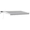 vidaXL Store r&eacute;tractable manuel avec LEDs 3,5 x 2 m