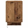 vidaXL Cabinet de chevet 2 pcs Bois ancien 39 x 34,5 x 50 cm